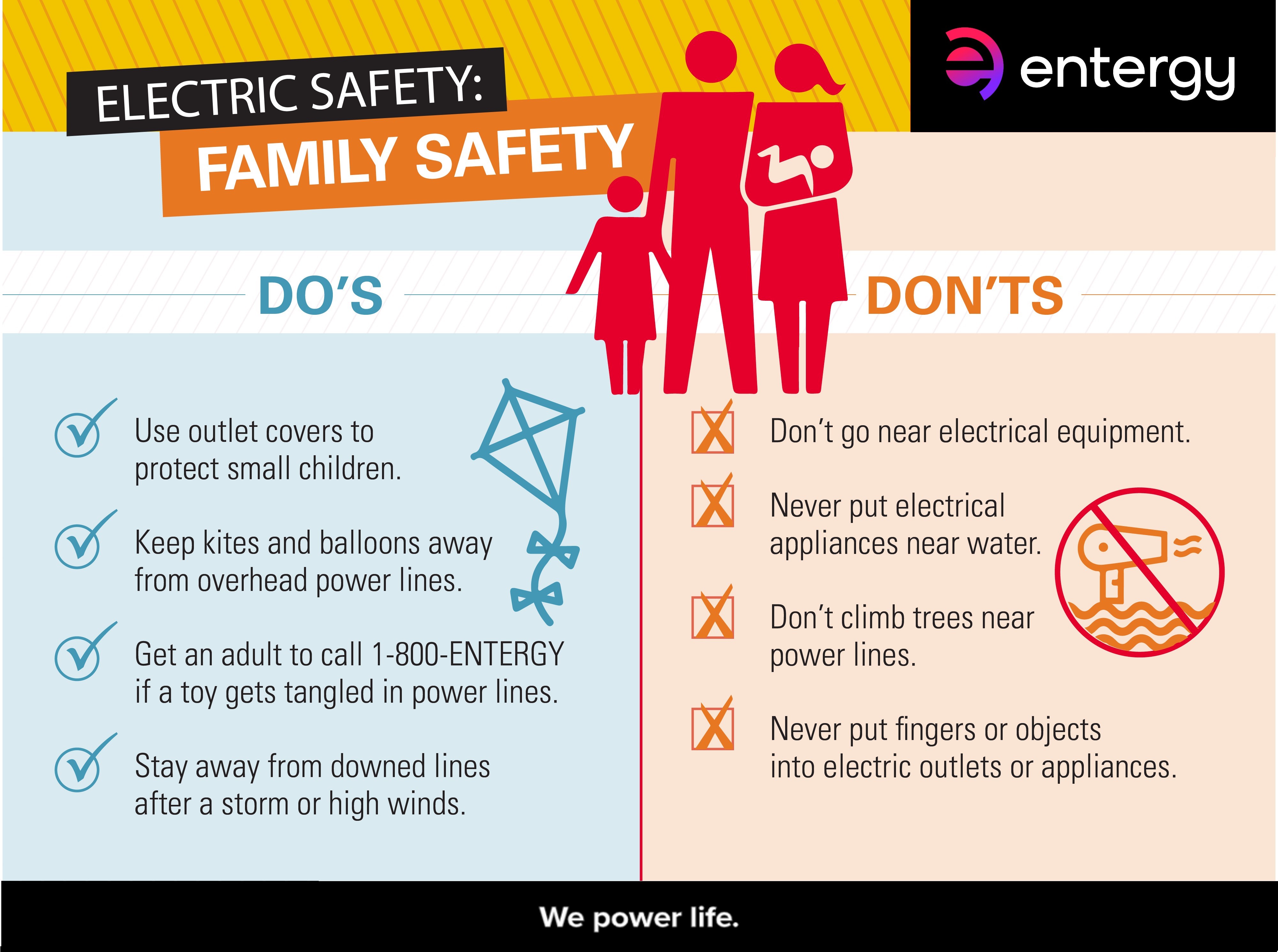 Electric Safety: Family Safety | Entergy Newsroom
